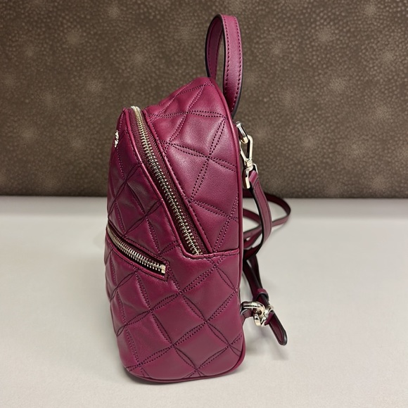 🔥🔥🔥Kate Spade Natalia Convertible Quilted Leather Mini Backpack - Picture 4 of 15